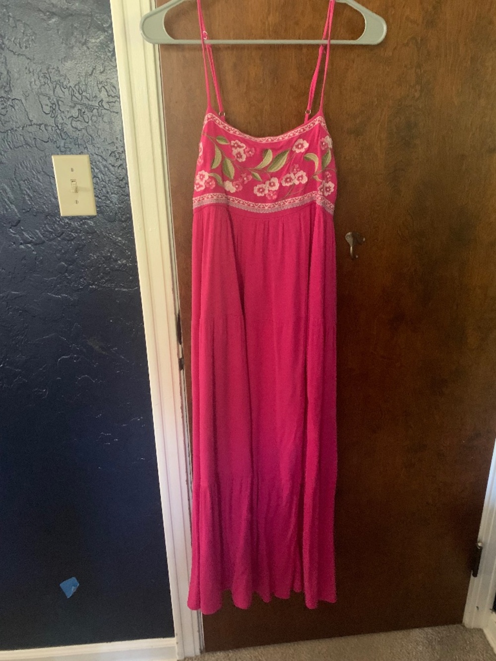 In Loom Embroidered Dress